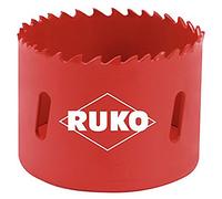 RUKO 106079 - Corona perforadora HSS bimetal, dentado variable (79 mm)