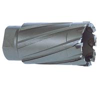 RUKO 108022 - Broca hueca, dientes metal duro, asiento de rosca (22 mm)