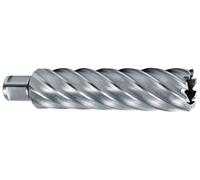 Broca hueca hss con vástago weldon (3/4 ) rectificada cbn profundidad de corte 110,0 mm (ø 50,0 mm)
