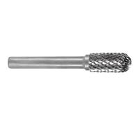 RUKO 116020 - Fresas metal duro forma C - WRC Semiesférica (6 x 58 mm)
