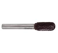 RUKO 116021TC - Fresas metal duro TiCN forma C - WRC Semiesférica (8 x 60 mm)