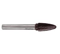 RUKO 116032TC - Fresas metal duro TiCN forma F - RBF Arco completo (10 x 60 mm)
