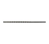 RUKO 218080 - Broca extra larga punta de metal duro y mango hexagonal, 8 mm