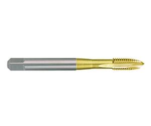 RUKO 232100T - Macho de roscar para máquinas M DIN 371 HSS-TiN, rectificado - Tipo B (M 10)