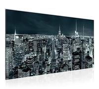 Runa Art Quadro da parete New York City, 100 x 40 cm, in tessuto non tessuto, formato XXL, stampa artistica da parete, made in Germany, pronto da appendere 036212b