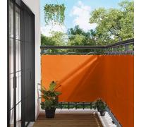 Runheo Protector de privacidad para balcón, tela Oxford, resistente a los rayos UV y al agua, 110 x 400 cm, con ojales de aluminio, para jardín, terraza, balcón, cortavientos y parasol, duradero