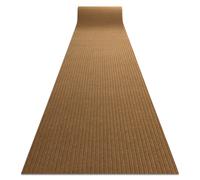 Runner - Alfombrilla antideslizante CEYLON exterior interior coco marrón 0226 200cm 200x650 cm