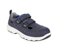RUNNEX S1P-ESD-seguridaditsandalia con velcro FlexStar Azul/Blanco/Gris EUR 38