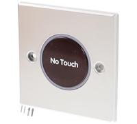 RUNROTOO Botón de Salida sin Contacto Sensor Infrarrojo Plástico Resistente para y Tecnología de Inducción Sistema de Control de Acceso para Hoteles