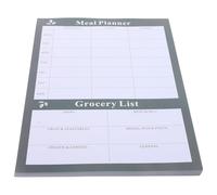 RUNROTOO Cuaderno de Menú Semanal para Cocina Textura Resistente y Guía Visual, Planificador de Dieta en Papel Adecuado para Individuos y Familias