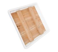 RUNROTOO Molde para Hacer Queso Molde para Prensa de Queso Madera y Plástico Diseño Compacto Uso Versátil Uso Doméstico