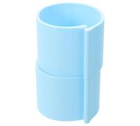 RUNROTOO Soporte Manualidades 2 Piezas para Hogar y de Gemas de en para Uso Rodillo Lienzo de Pintura Abrazadera de Plástico, Organizador de Almacenamiento para Cuadros