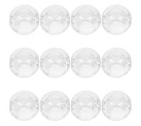 RUNROTOO Topes para Cadena de Cortinas Enrollables 12 Piezas Transparentes Hebilla de Tope para Persianas Verticales, Accesorios de Repuesto para Estores en Espacios Residenciales