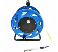 RUODATONLY Medidor de Nivel de Agua para pozos, sonda de Profundidad con Cinta de Acero Resistente, indicador acústico y Luminoso para Perforaciones, depósitos y Control de Agua 500m