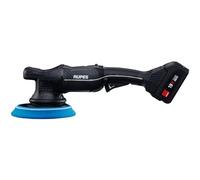 RUPES BigFoot iBrid - Pulidora Rotorbital Profesional de 21 mm de diámetro con batería de 18 V y 2 baterías, cargador doble, pastas, almohadillas HLR21/CB2/BAS