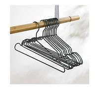 rUrEu Perchas Perchas Percha de Aleación de Aluminio Percha de Metal para el Hogar Percha de Lujo Tendedero Tendedero Tendedero Soporte para Ropa Colgando 50 Paquetes/E