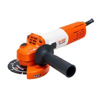 RURIS Amoladora angular eléctrica RA750 750W, disco 115 mm, 11000 rpm, sistema de encendido apagado, mango suave agarre, protección ajustable, corte, lijado y pulido, 220 V