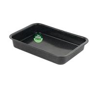Russell Hobbs CW12611 Fuente Para Horno Antiadherente De 38 cm, Fabricado De Acero Duradero, Apta Para Lavavajillas Y Hornos De Hasta 230°, Limpia Con Facilidad, Con Revestimiento De Esmalte Vítreo