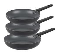 Russell Hobbs Juego de sartenes COMBO-8694-10 sartenes antiadherentes más duras*, aptas para inducción, alto rendimiento, fáciles de limpiar, aptas para utensilios de metal, pequeño/sin aceite,