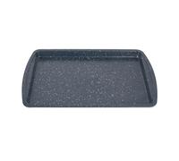 Russell Hobbs RH00998EU Bandeja De Horno Antiadherente, 38 cm, De La Colección Nightfall Stone Sin PFOA, Utensilio De Cocina Para Hornear Galletas, Para Hornos De 220 °C, Acero Al Carbono, Mármol Azul