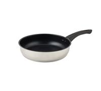 Russell Hobbs RH02629EU7 Sartén Antiadherente Para Freír 24 cm Fabricado En Acero Inoxidable, Fácil De Limpiar, Apto Para Todas Tipos De Placas Y Inducción, Para Freír Huevos Fritos, Verduras Y Carnes