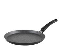Russell Hobbs RH02852EU7 Sartén para tortitas antiadherente - apta para placas de inducción, cocine comida saludable sin o con poco aceite, mango cómodo, Metallic Marble, aluminio forjado, 25 cm