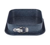 Russell Hobbs RH03425EU7 Nightfall Stone Molde desmontable para tartas de piedra - Molde para hornear antiadherente de 24 cm, bandeja de horno cuadrado de acero al carbono, tartas, sin PFOA