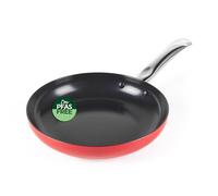 Sartén Russell Hobbs Riviera de 24 cm - Revestimiento Antiadherente Cerámico, Libre de PFAS, Aluminio Prensado, Apta para Horno hasta 220ºC, Apta para Inducción, Tortita, Huevo, Tortilla