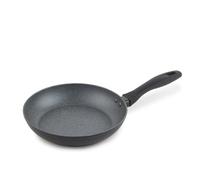 Russell Hobbs sartén de cocina antiadherente - apta para inducción y lavavajillas, con mango de agarre suave, acabado efecto piedra, aluminio forjado resistente, 24 cm, libre de PFOA