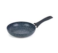 Russell Hobbs Sartén para freír antiadherente de la colección Nightfall Stone, 20 cm, de aluminio prensado, apto para placas de inducción, con mango de baquelita, mármol azul