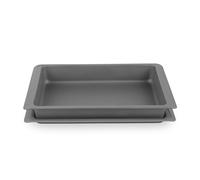 Russell Hobbs Shield Juego de 2 piezas de acero al carbono, bandeja 38 cm