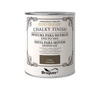 Bruguer pintura para muebles Chalky Finish efecto tiza Cacao 750 ml