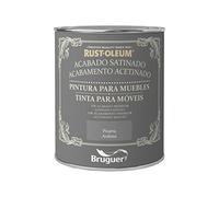 Rust-Oleum Bruguer Pintura para Muebles Satinado Pizarra 750 ml