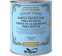 RUST OLEUM CHALKY FINISH BARNIZ PARA MUEBLES TRANSPARENTE 750ML