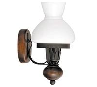 Rústica Lámpara de Pared/Estilo Casa de Campo/Negro/Marrón 7077n