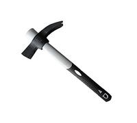 RUTHE Martillo carpintero PROFI forma francesa Nr. 3007039119 | Hammer profesional para techadores y carpinteros | Forma francesa para precisión | Herramienta PROFI resistente