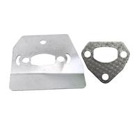 RUURUU - Junta de silenciador de escape para placa de refrigeración Husqvarna 36 41 136 137 141 142