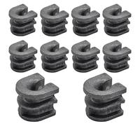 RUURUU - Kit de 10 fundas con ojales para cabezal de recortadora Stihl KM55 KM85 KM90 FR106 FR108 FR110 FR130 FS-KM FS Series Trimmer Replacement 40037138300