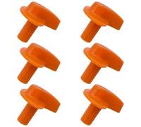 RUURUU Paquete de 6 pomos de estrangulador para recortadoras Stihl FS/HS/KM/MM Series - Compatible con carbohidratos Zama C1Q-S174