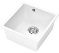 Ruvetti Arlo 45 fregadero suspendido 41x38.5 cm blanco 3001ARWH45P