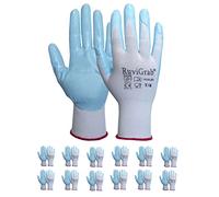Ruvigrab Guante soporte nylon, recubrimiento nitrilo alimentario