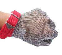 RuviGrab - Guantes de Malla de Acero Inoxidable Certificado EN1082 | Guantes Anticortes para Cocina | Talla L
