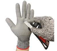 Ruvigrab - Pack de 3. Guantes de trabajo anticorte para hombre y mujer ideal para mecánicos, reparación de electrodomésticos, renovables, construcción, jardinería o uso general.
