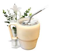 Ruwshuuk Vaso In, Taza De Café Con Impresión Personalizada, Vaso Multiuso Con Asa Para Bebidas Frías Y Calientes Ideal Para Restaurantes Cocina Bodas Picnic Camping