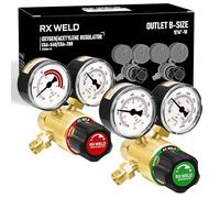 RX WELD Reguladores de oxígeno acetileno CGA540 CGA200 compatibles con corte estilo V soldadura antorcha gas mango PC