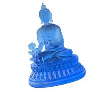 Rxgiasup Meditaciones Budistas Decoraciones Buda de Curaciones Esculturas Figuras Coleccionables Medicina Budas Estatua Decoración del Hogar Estatua Medicina Estatua