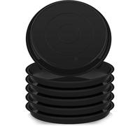 Rxpew Bandejas de goteo para macetas, paquete de 20 bandejas de platillo para plantas, plástico duradero de 4 a 12 pulgadas, para uso en interiores y exteriores (4 pulgadas)