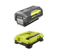 RYOBI 40-Volt 4 Ah High Capacity Combo Kit, No-Retail Packaging, OP4040 + OP401