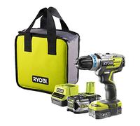 Ryobi 5133003614 Taladro Atornillador Percutor Brushless 18V, Multicolor