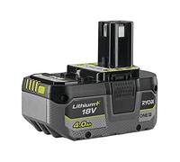 Ryobi Batería 18V ONE+ Lithium+ RB1840X 4.0 Ah, 4 indicadores, compatible con más de 200 herramientas